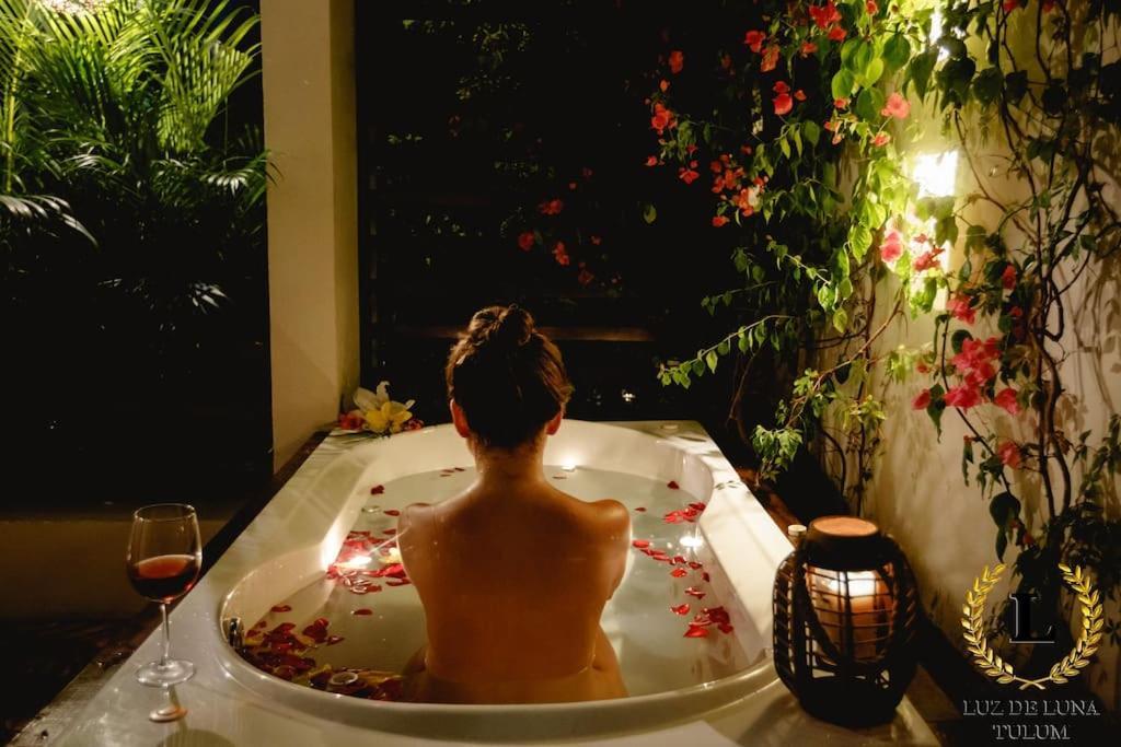 Luz De Luna Tulum Villa Luaran gambar