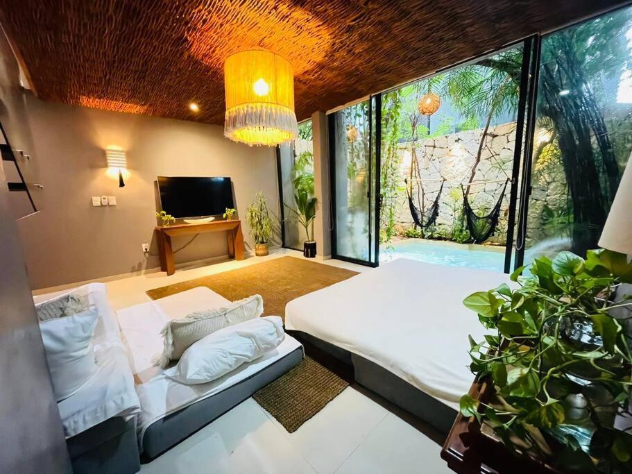 Luz De Luna Tulum Villa Luaran gambar